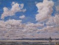 Seascape with Large Sky - Eugène Boudin
