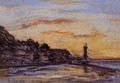 The Honfleur Lighthouse - Eugène Boudin