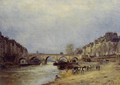 The Seine at Pont Marie - Stanislas Lepine