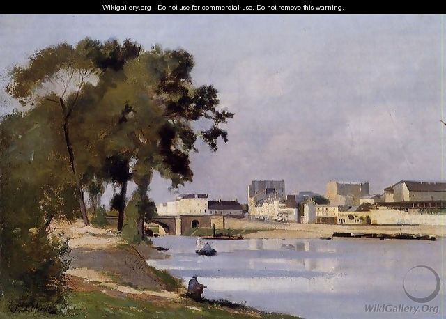 View of the Seine - Stanislas Lepine