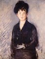 Woman with a Gold Pin - Edouard Manet