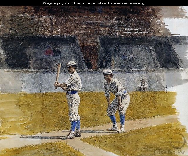Baseball Players Practicing - Thomas Cowperthwait Eakins