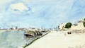 The Quai de Bercy - Johan Barthold Jongkind