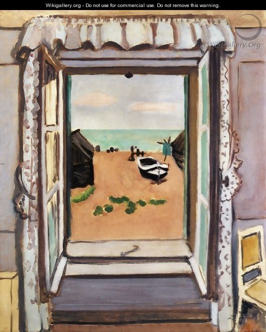 Open Window, Etretat - Henri Matisse