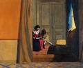 Woman Reading to a Little Girl - Felix Edouard Vallotton