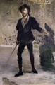 Portrait of Faure as Hamlet - Edouard Manet