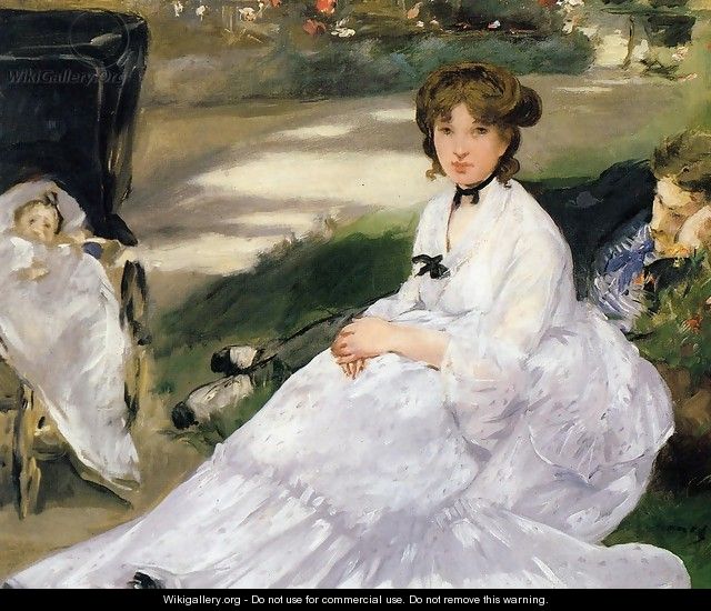 In the Garden - Edouard Manet