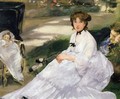 In the Garden - Edouard Manet