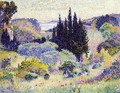 Cypress, April - Henri Edmond Cross