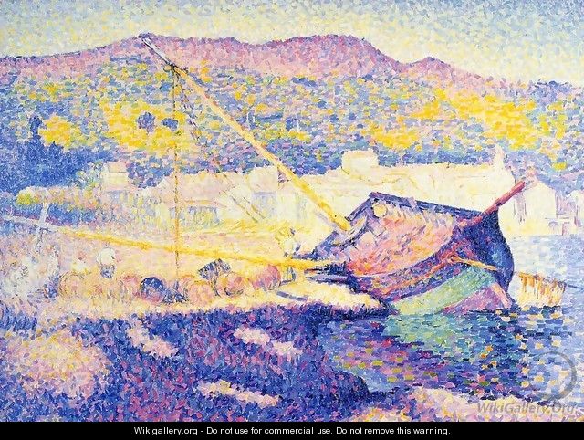 The Blue Boat - Henri Edmond Cross