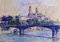 The Seine by the Trocadero - Henri Edmond Cross