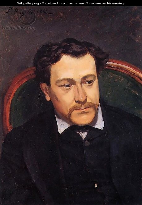 Portrait of Edouard Blau - Jean Frédéric Bazille