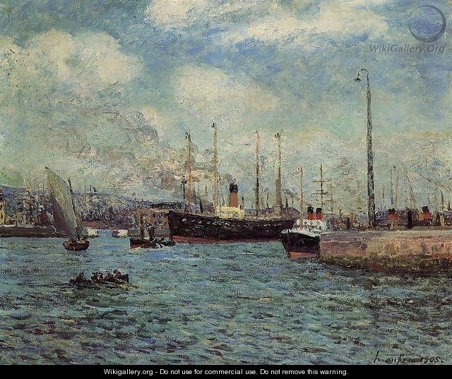 The Port of Havre - Maxime Maufra