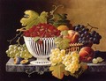 Still Life with Strawberry Basket - Severin Roesen