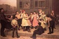 The Sidewalk Dance - John George Brown