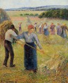 Haymaking at Eragny - Camille Pissarro