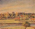 Frost, View fom Bazincourt - Camille Pissarro