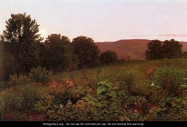 Sunset on the Meadow - William Trost Richards