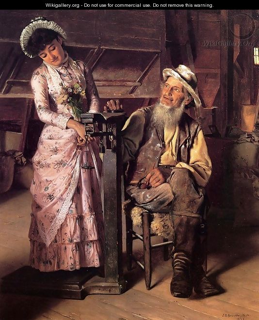 A New Weight - John George Brown