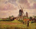 The Knocke Windmill, Belgium - Camille Pissarro
