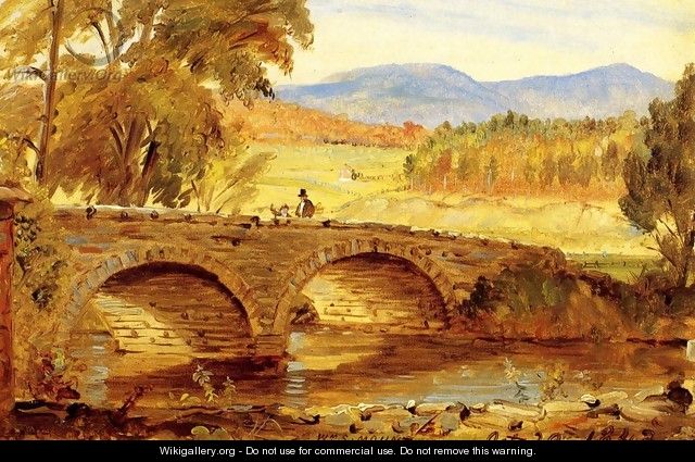The Stone Bridge - William Sidney Mount