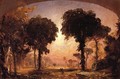 Ideal Landscape: Homage to Thomas Cole - Jasper Francis Cropsey