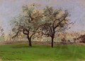 Apples Trees at Pontoise - Camille Pissarro