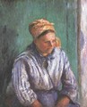 Washerwoman Study - Camille Pissarro