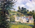Houses of l'Hermitage, Pontoise - Camille Pissarro