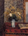 Vase of Flowers, Tulips and Garnets - Camille Pissarro