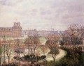 View of the Tulleries: Morning - Camille Pissarro