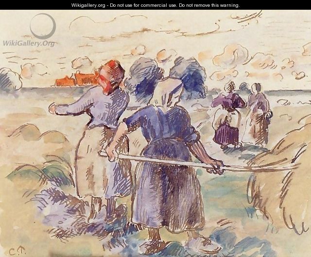 The Tedders - Camille Pissarro