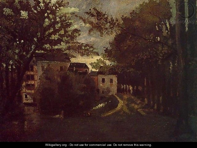 The Mill at La Roche Goyon - Camille Pissarro