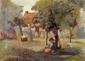 Family Garden - Camille Pissarro