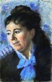 Portrait of Madame Felicie Vellay Estruc - Camille Pissarro
