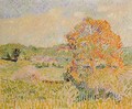 Springtime at Eragny (study) - Camille Pissarro