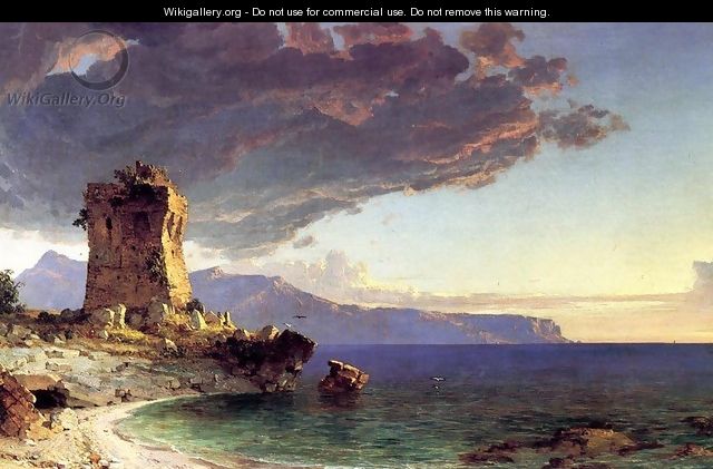 The Isle of Capri - Jasper Francis Cropsey