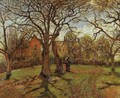 Chestnut Trees, Louveciennes, Spring - Camille Pissarro