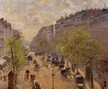 Boulevard Montmartre: Spring I - Camille Pissarro