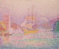 The Harbour at Marseille - Paul Signac