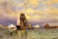 Looking out of Battle Harbor - William Bradford