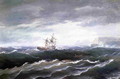 Ship at Sea - Thomas Birch