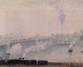 Rouen, Fog Effect - Camille Pissarro