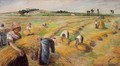 The Harvest I - Camille Pissarro