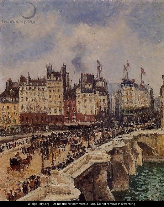 Le Pont-Neuf - Camille Pissarro