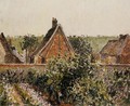 Harvest in the Orchard, Eragny - Camille Pissarro