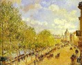 Quai Malaquais in the Afternoon, Sunshine - Camille Pissarro