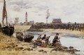 Laundresses I - Eugène Boudin