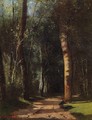 In the Woods - Camille Pissarro