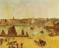 The Inner Harbor, Dieppe - Camille Pissarro